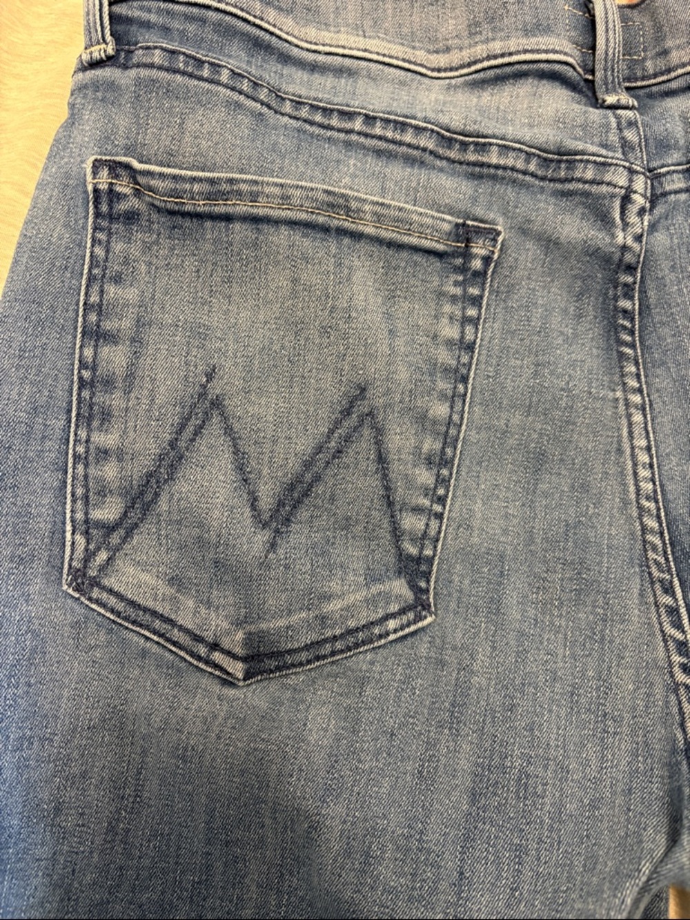 Mother jeans women’s the tomcat ankle jeans size 34 - Picture 7 of 7